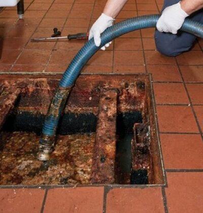 limpeza de caixa de gordura